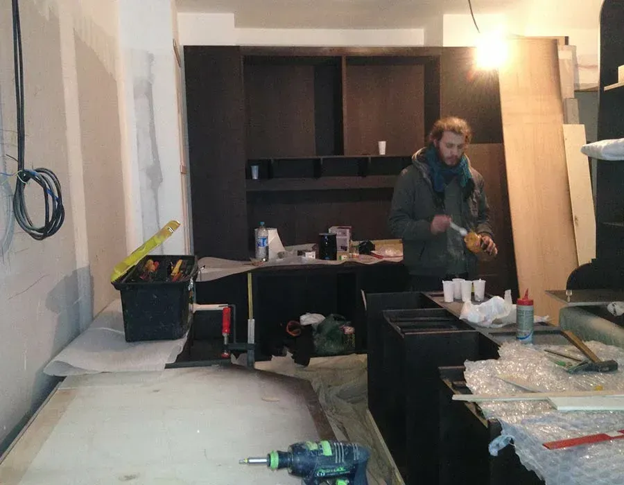 agencement interieur en bois local commercial (5)