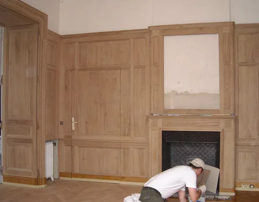 Agencement et rangements maison en bois (12)