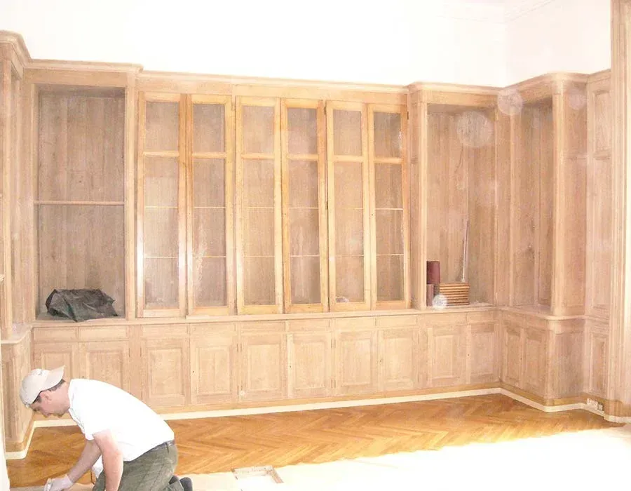 Agencement et rangements maison en bois (13)